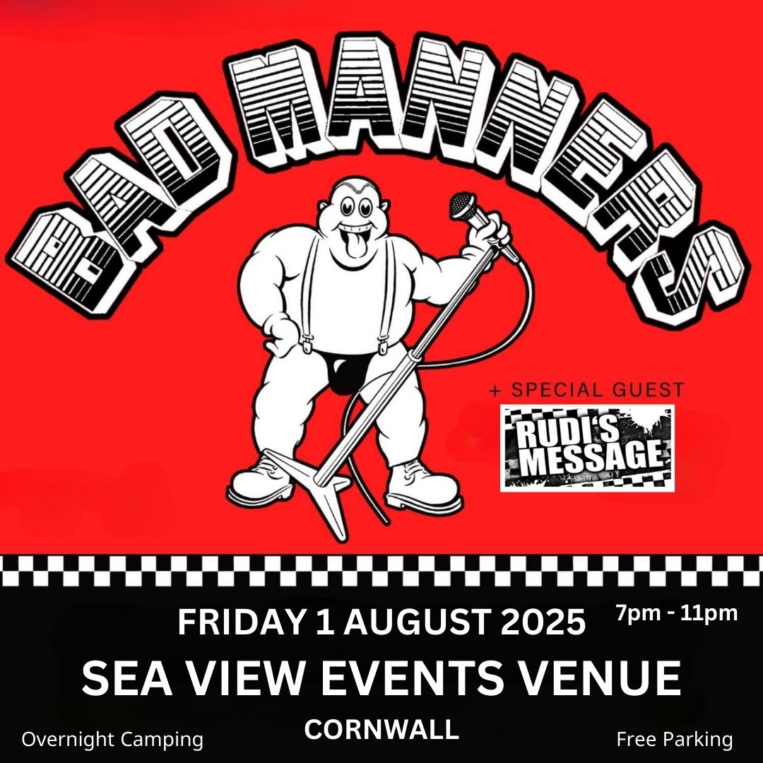 BAD MANNERS and RUDIS MESSAGE SKA music festival night in Cornwall